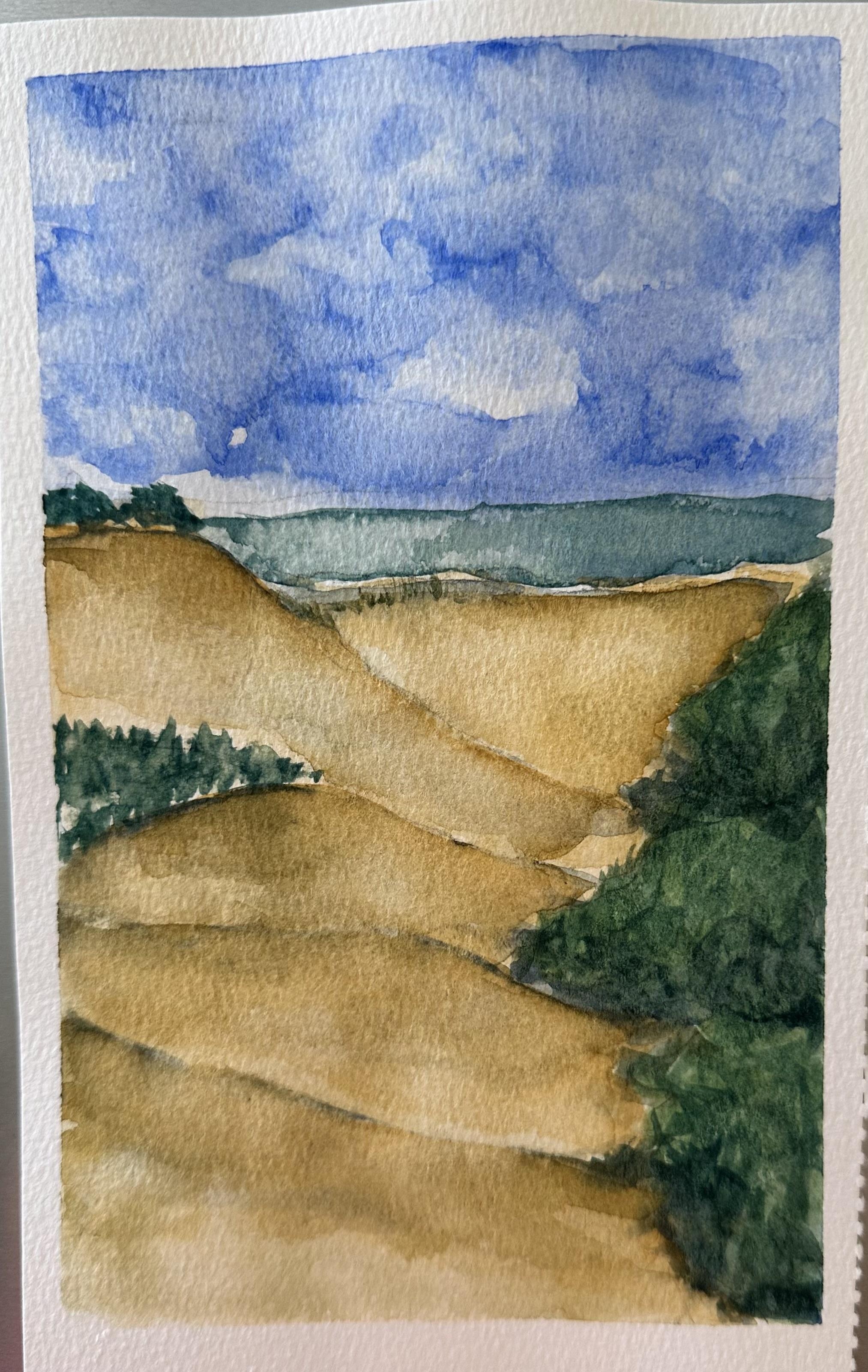 Landscape Painting - student project