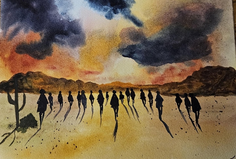 Walking into the light