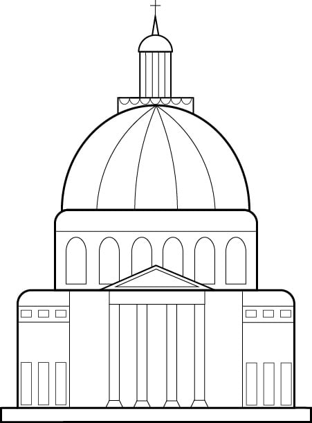 Frederik's Church - Copenhagen - student project