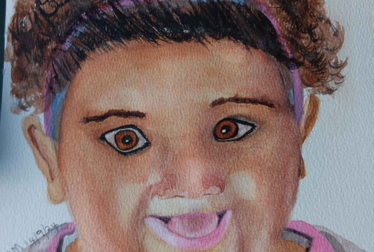 Baby Girl, second try. - student project