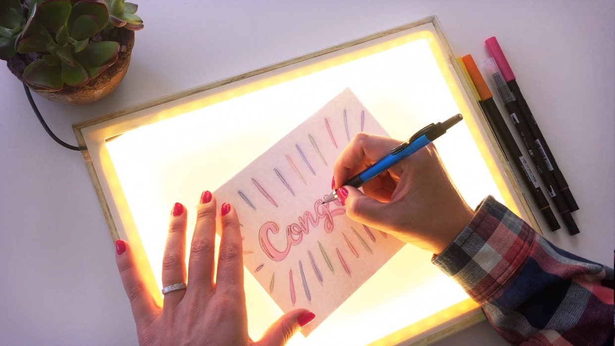 DIY Light Table (SAMPLE PROJECT) - student project