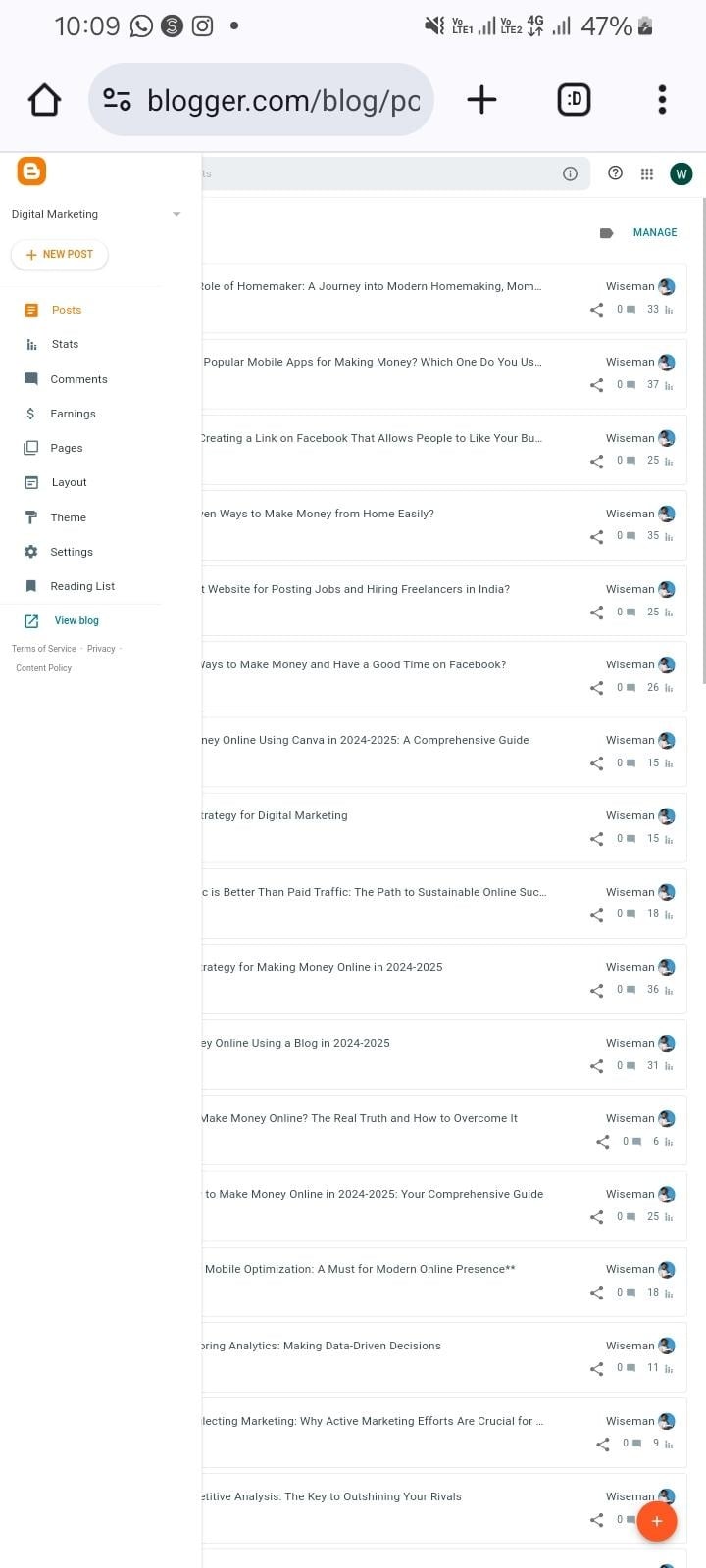 Digital Marketing blog