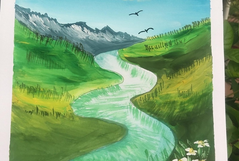 Gouache art