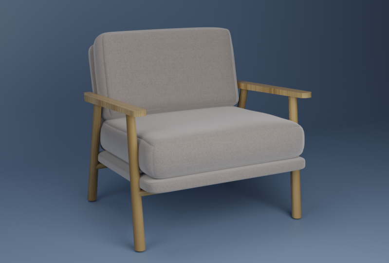 furniture in blender