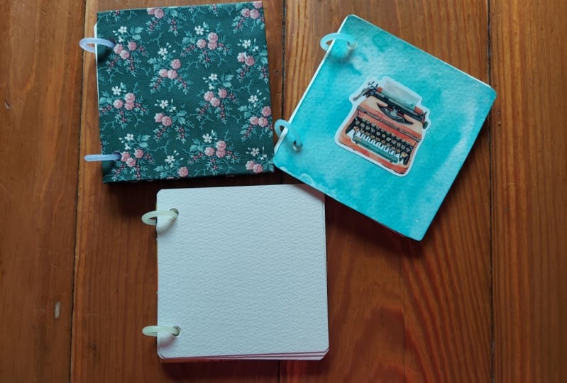 Small sketchbooks