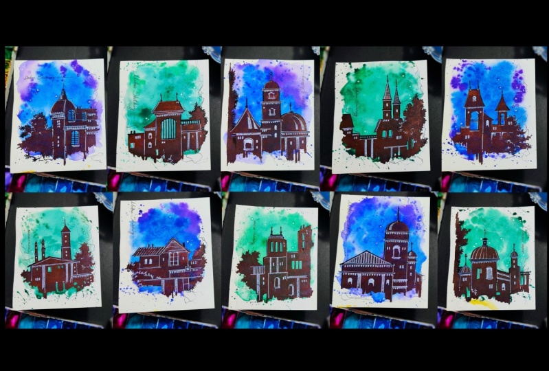 10 Days of Urban Sketching