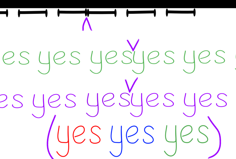 question about color and spacing