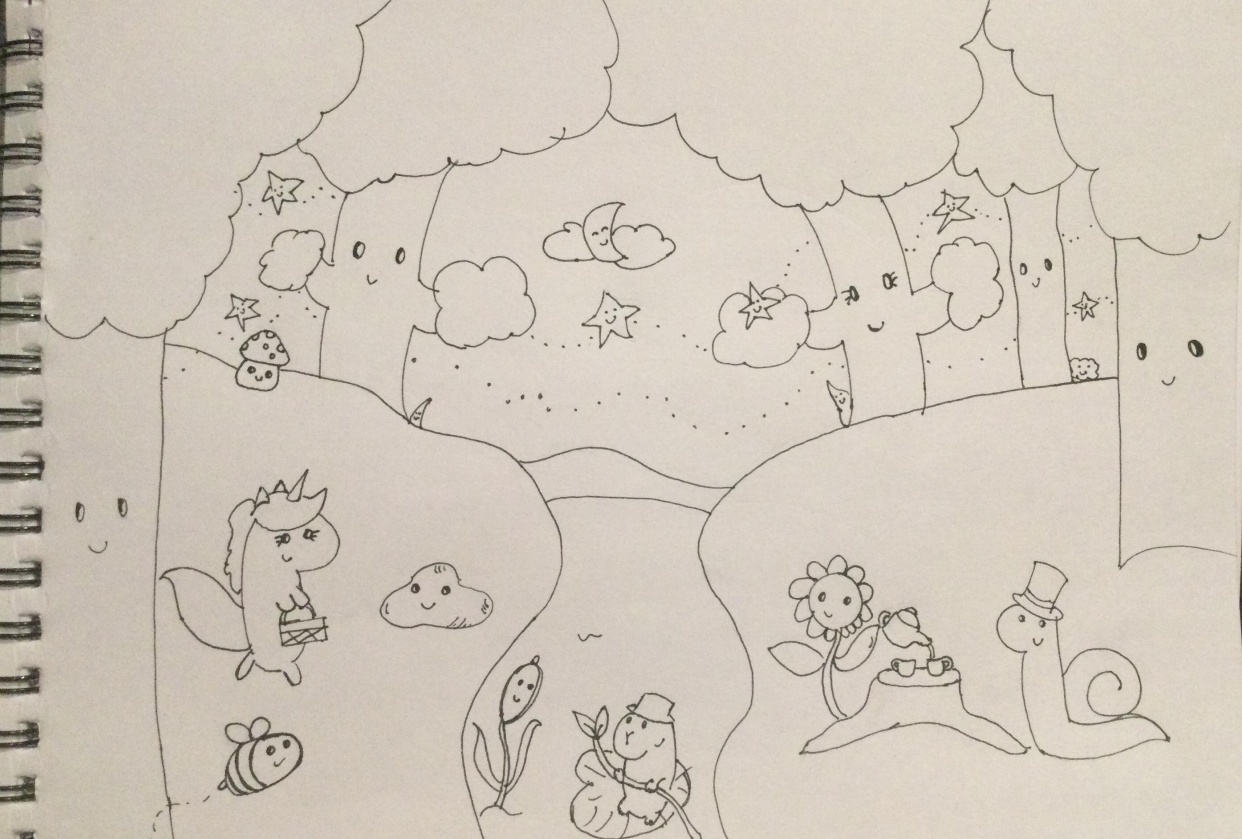 Enchanted forest - student project