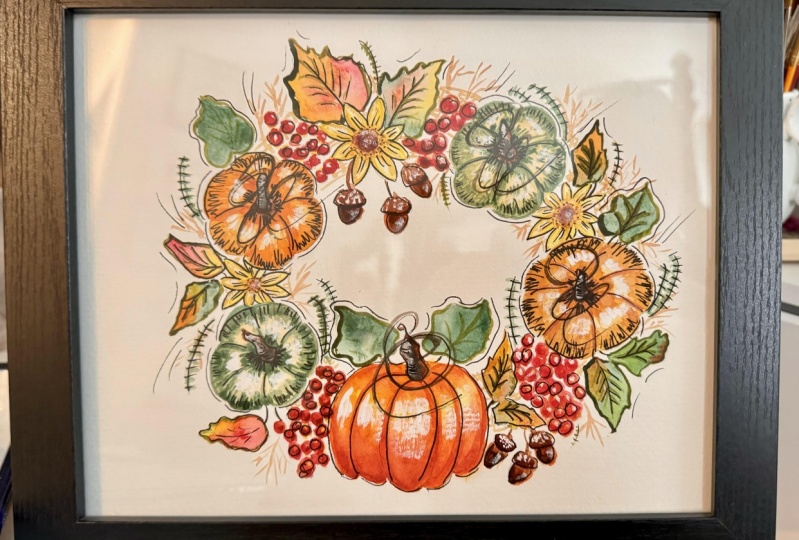 Fall wreath