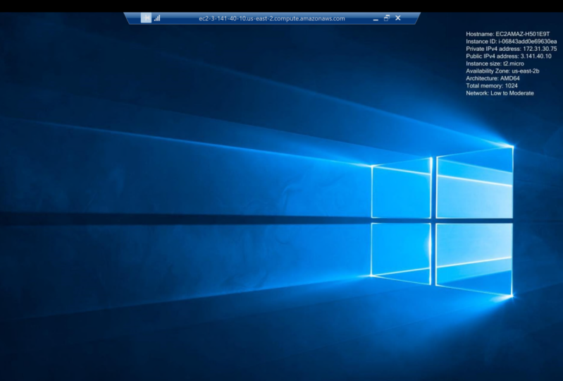 Windows Server RDP Project - RH