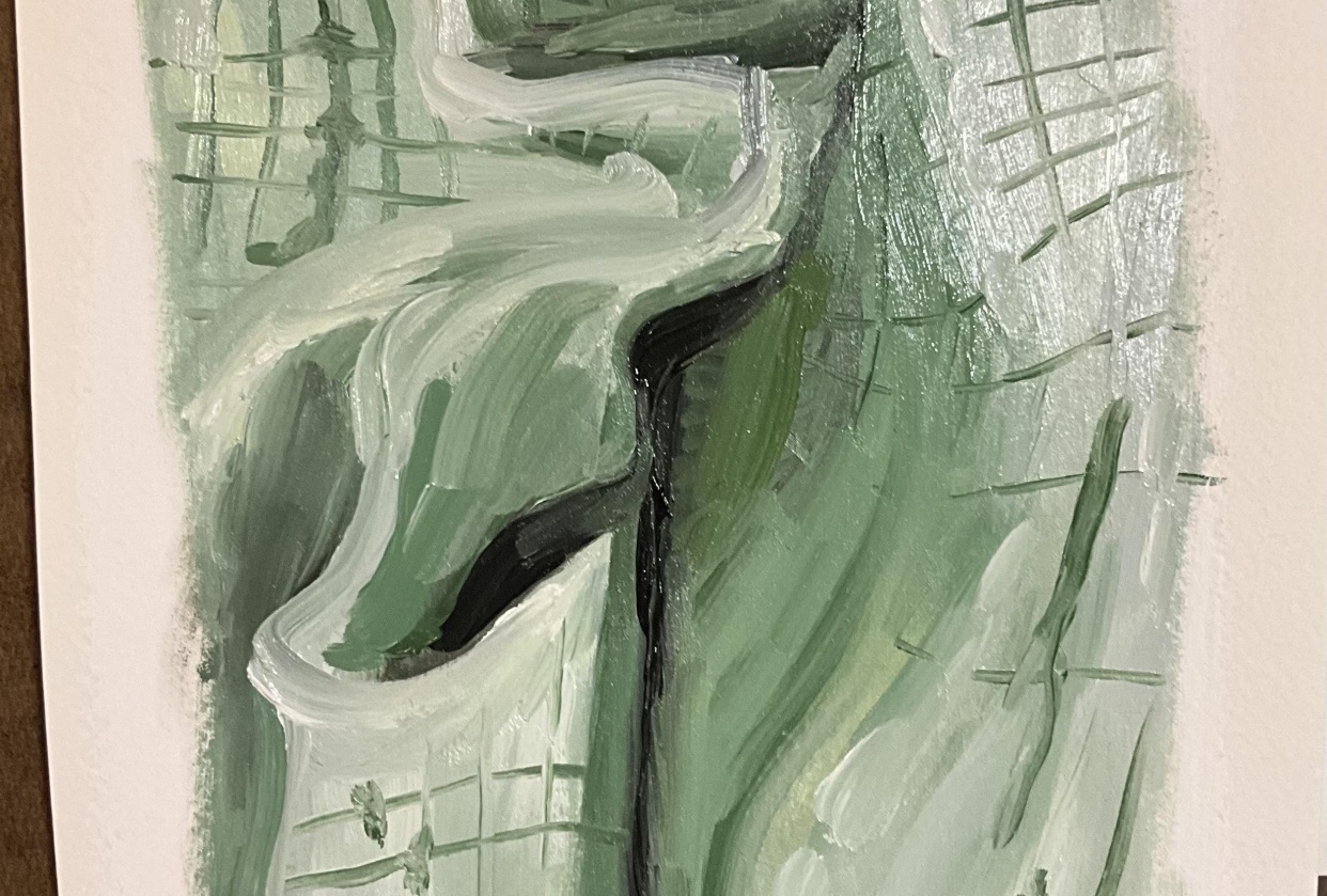 Green gauze - student project