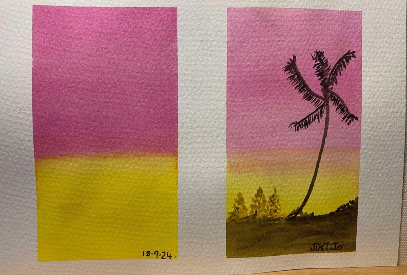 Blending & mini landscape