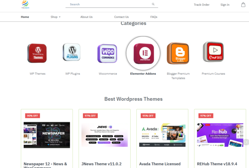 creating Ecommerce website