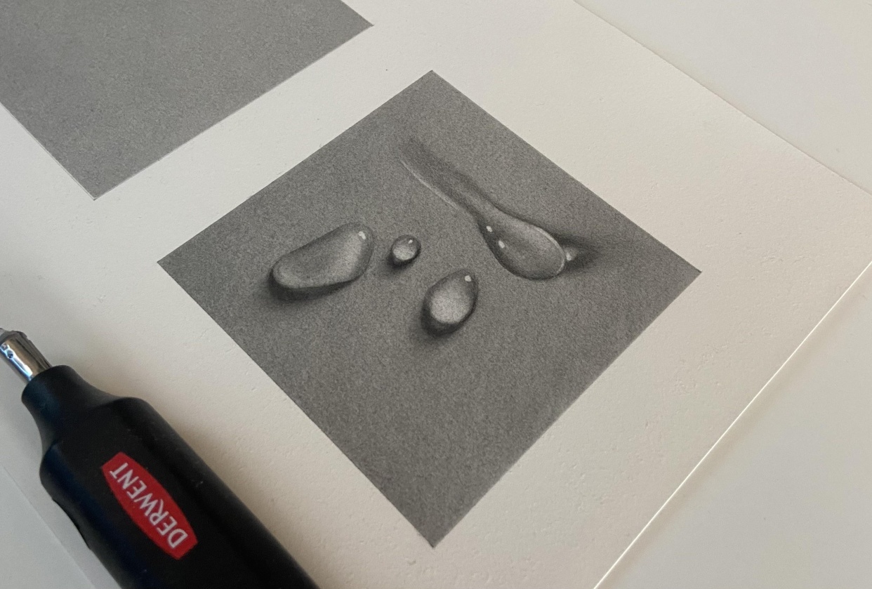 Realistic Waterdrop & Class Projects - student project