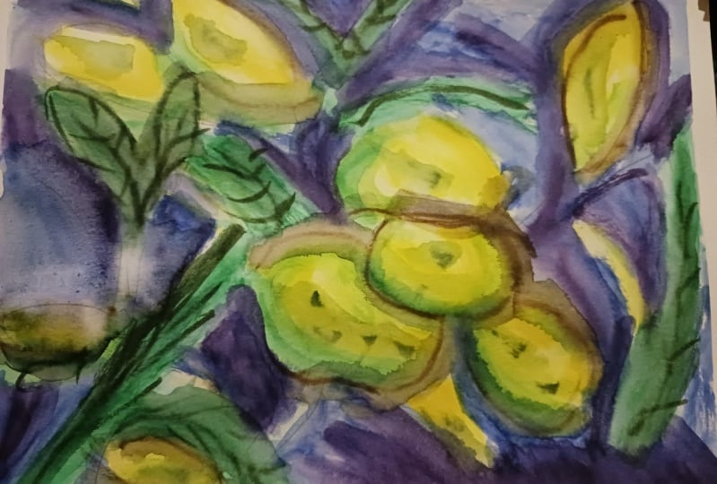 Lemons and leaves