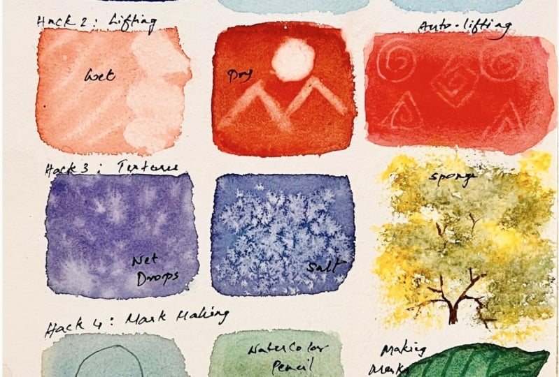 Watercolour Hacks