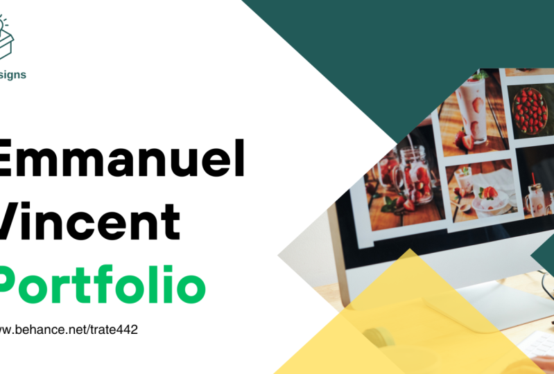 Cover page of my portfolio