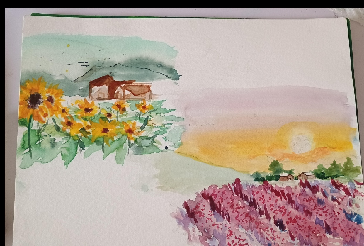 French landscape - student project