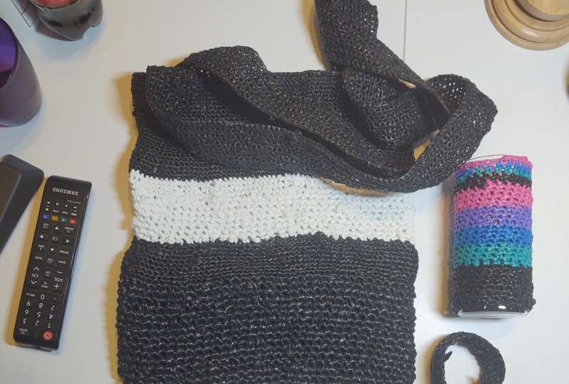 Bag, Bracelet, and Candleholder/Vase