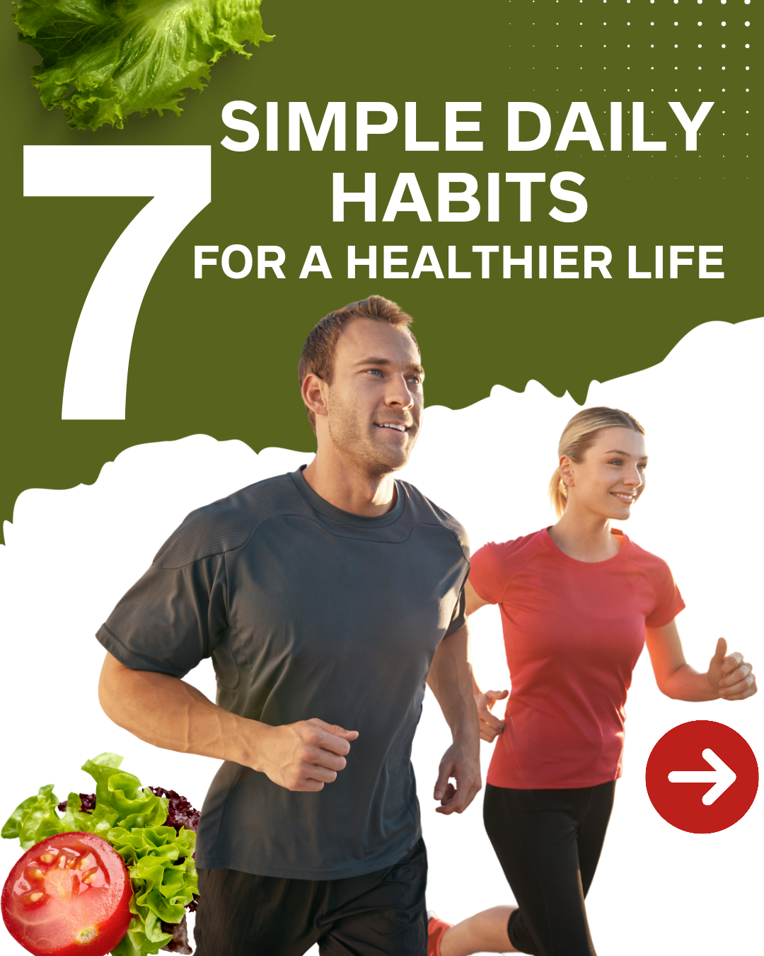 7 Simple Daily Habits For a healthier lifestyle - student project