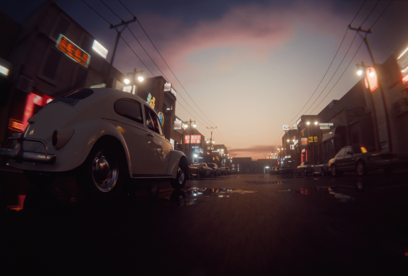 Blender Master Course - City Environment And Car-2 Courses + Asset Packs