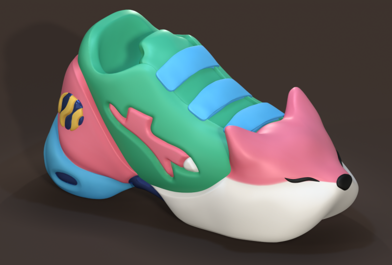 Fox shoe