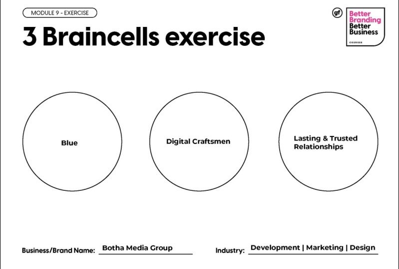 Botha Media Group BMG 3Braincells_Project