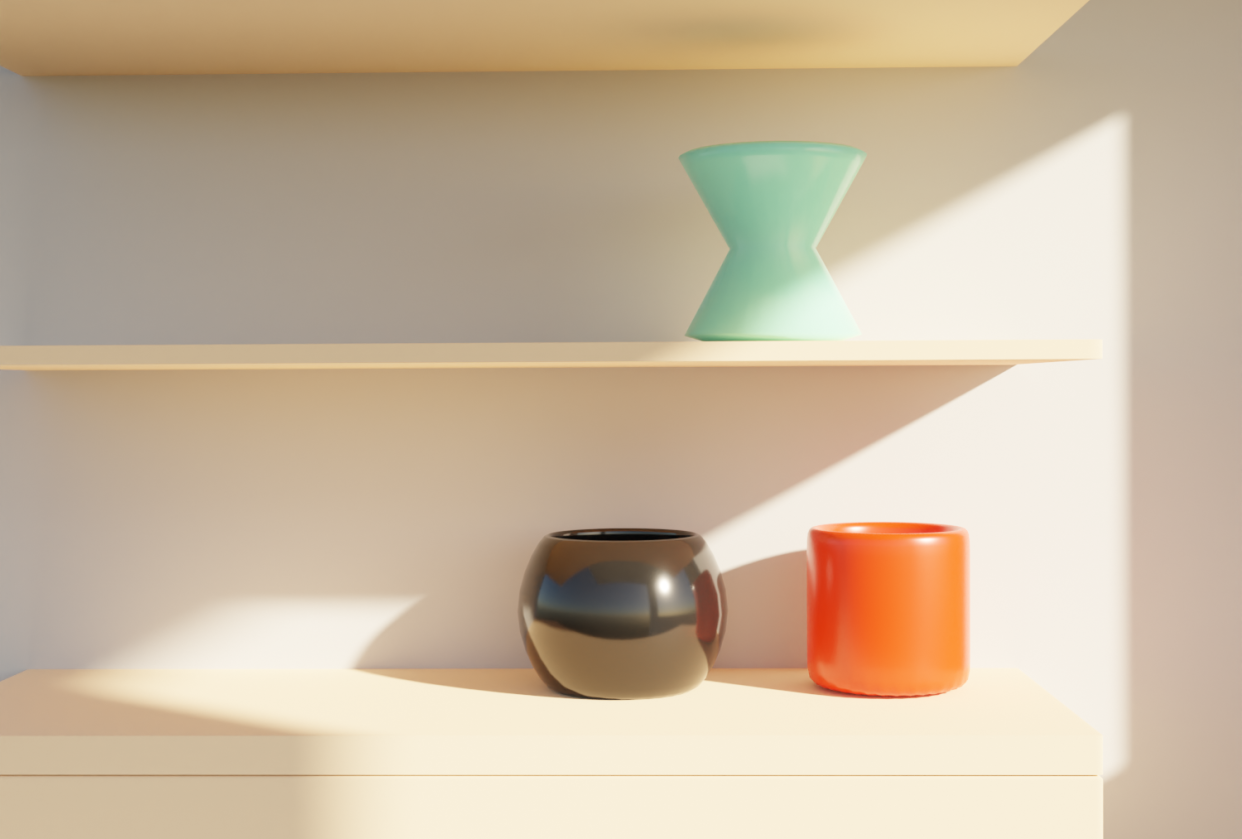 Iluminación y uso de materiales blender