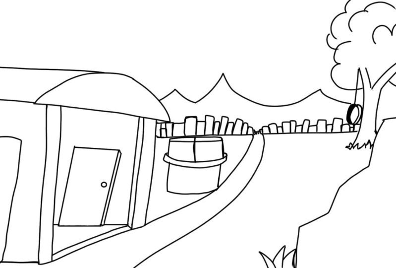 Background for staging character