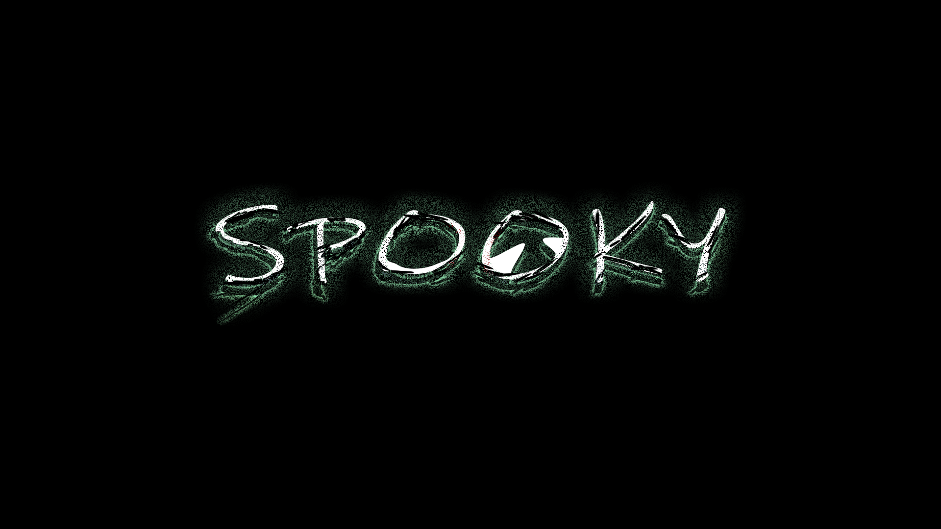 Spooky text - student project