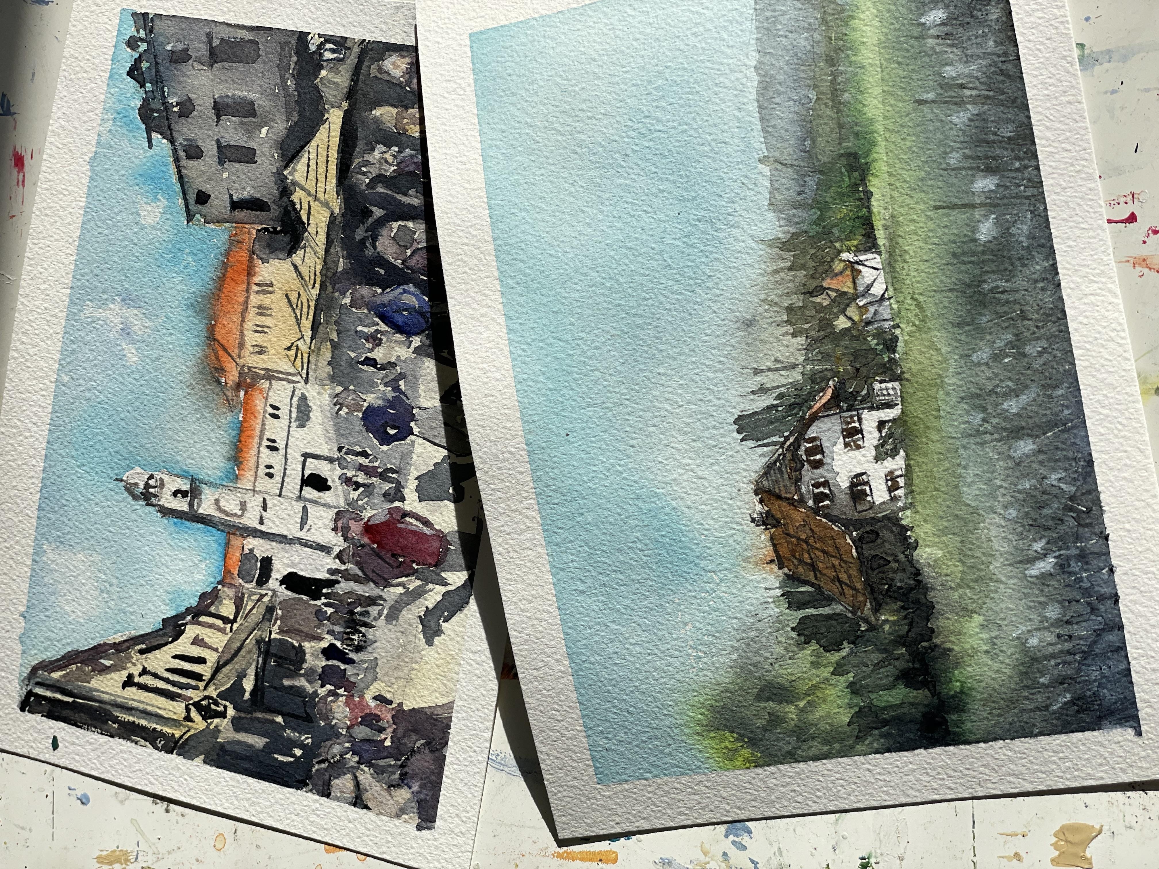 Urban Watercolor - student project