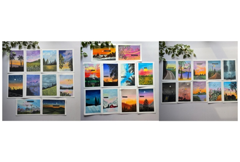 Gouache journey
