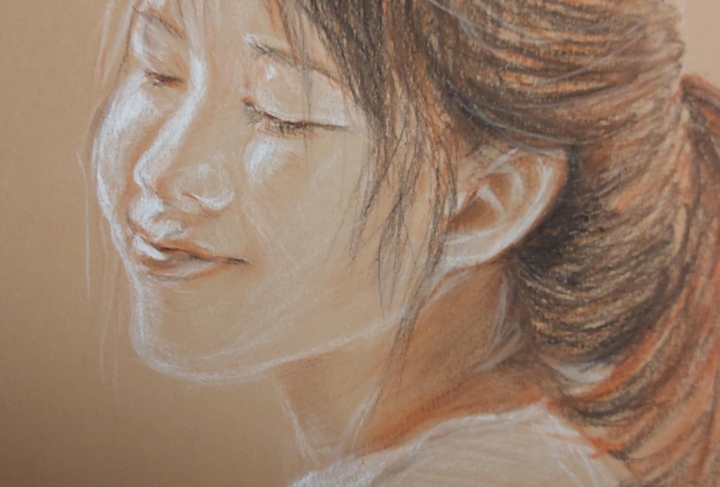 Monochrome Portrait-Quick Fun Study, Portrait Painting Part 2