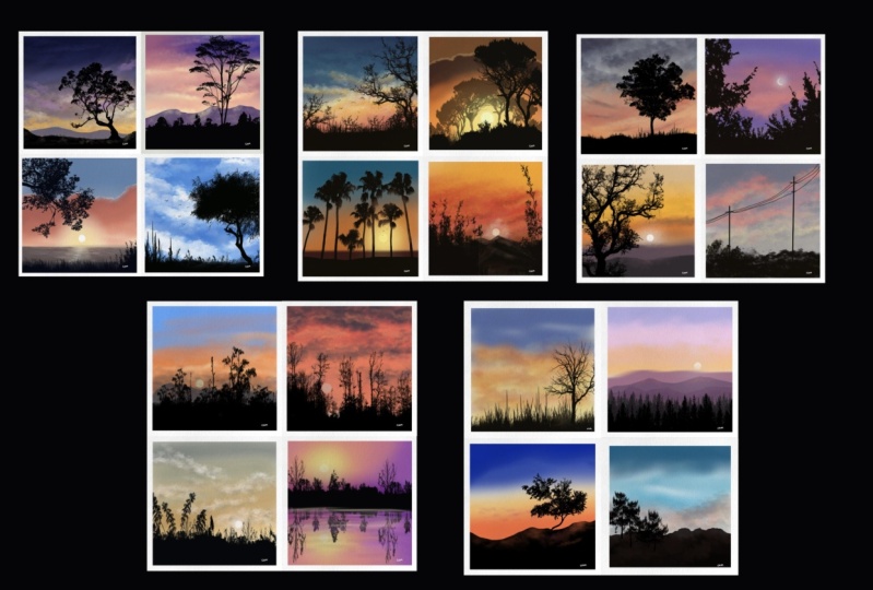 Beautiful skies