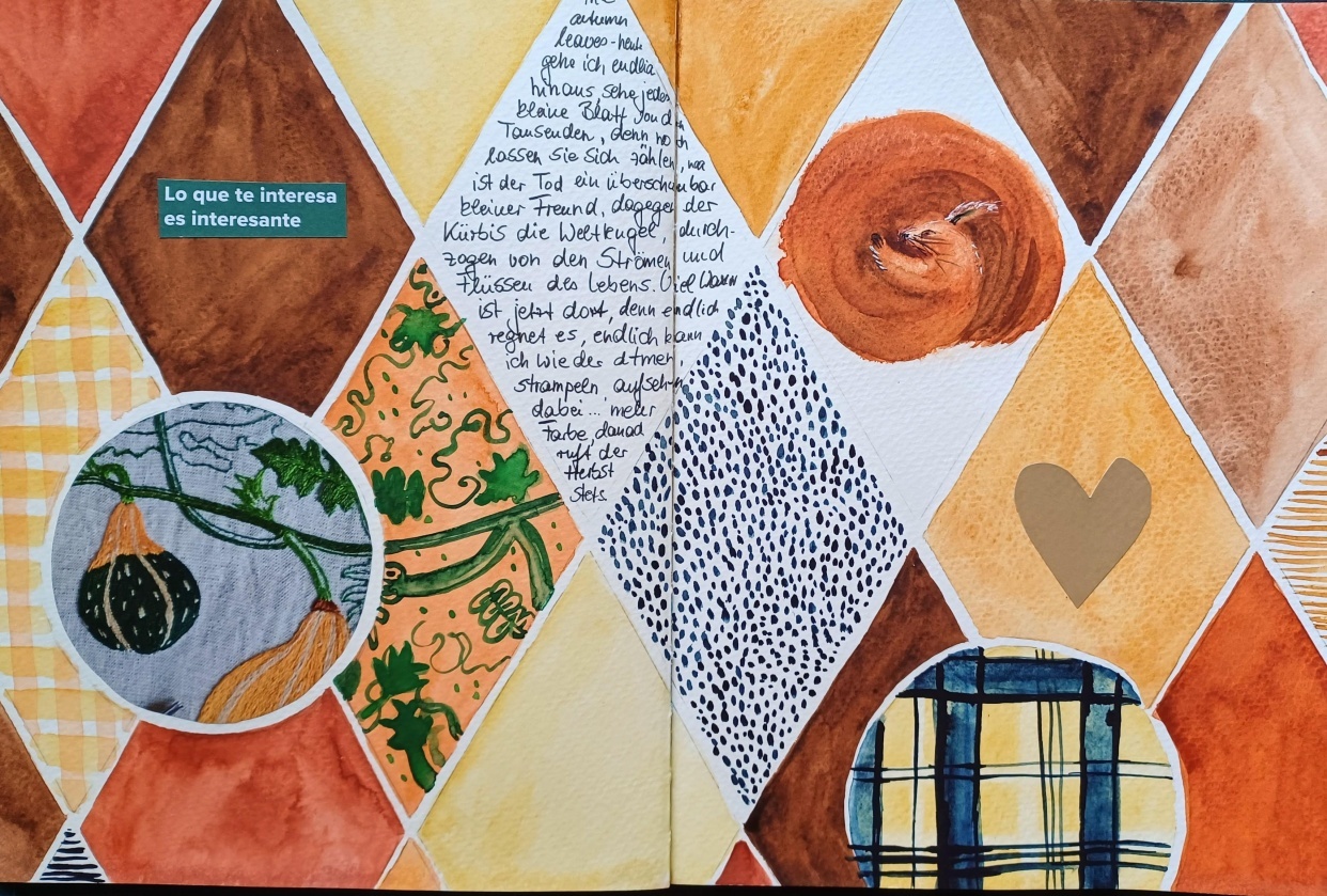 Autumn pages - student project