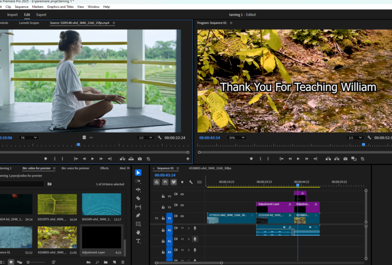 Text And Adjust Layer