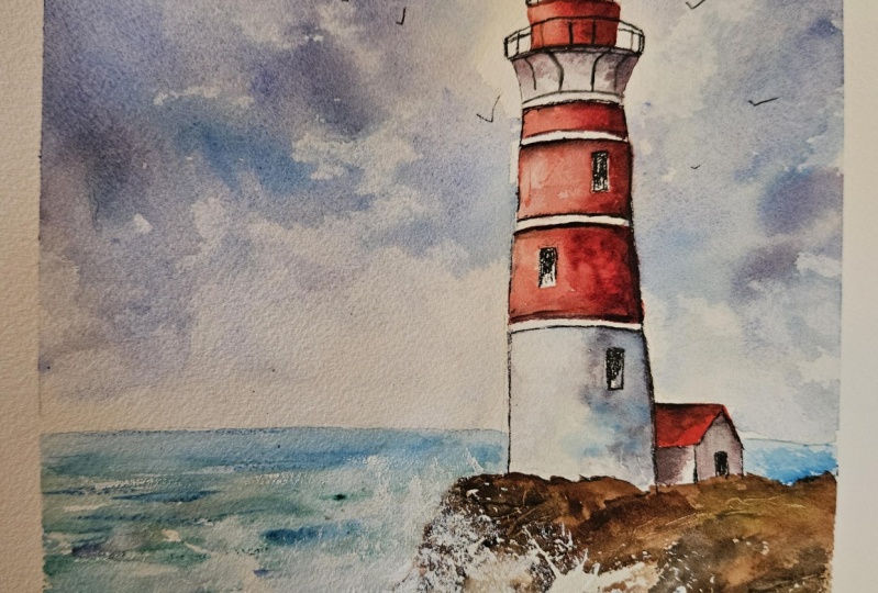 Lighthouse with Carrie
