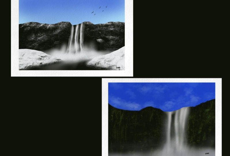 waterfalls