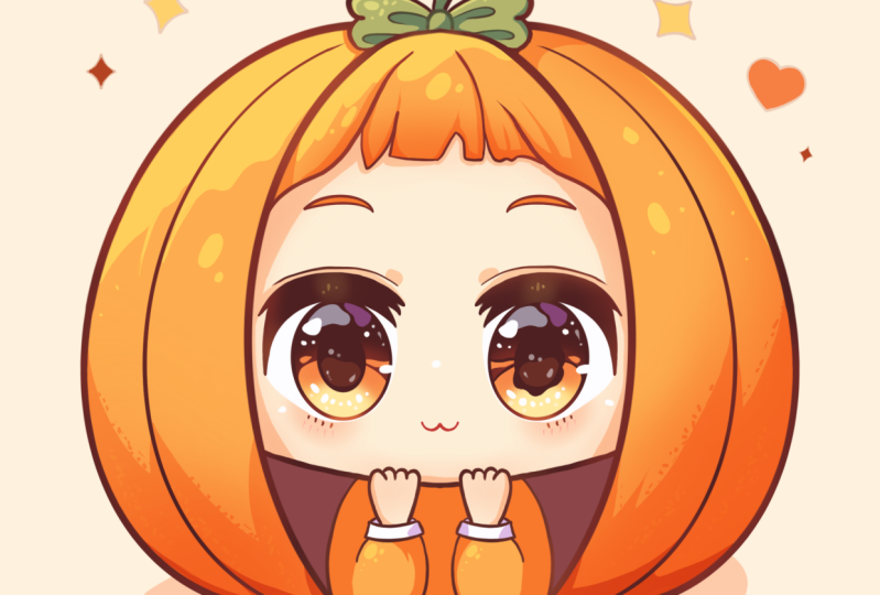 Pumpkin girl