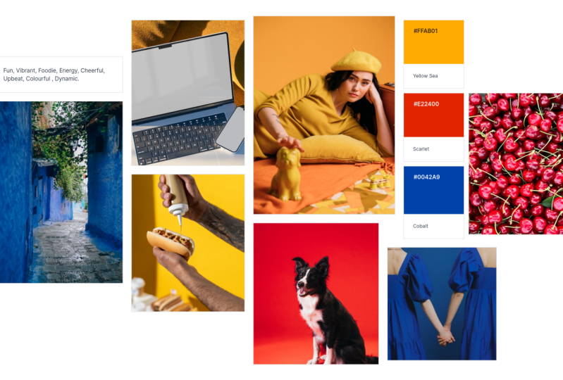 moodboard made on milanote
