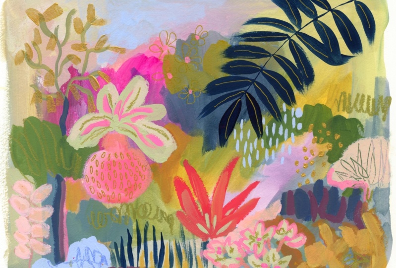 Class Project for Tropical Gardenscape