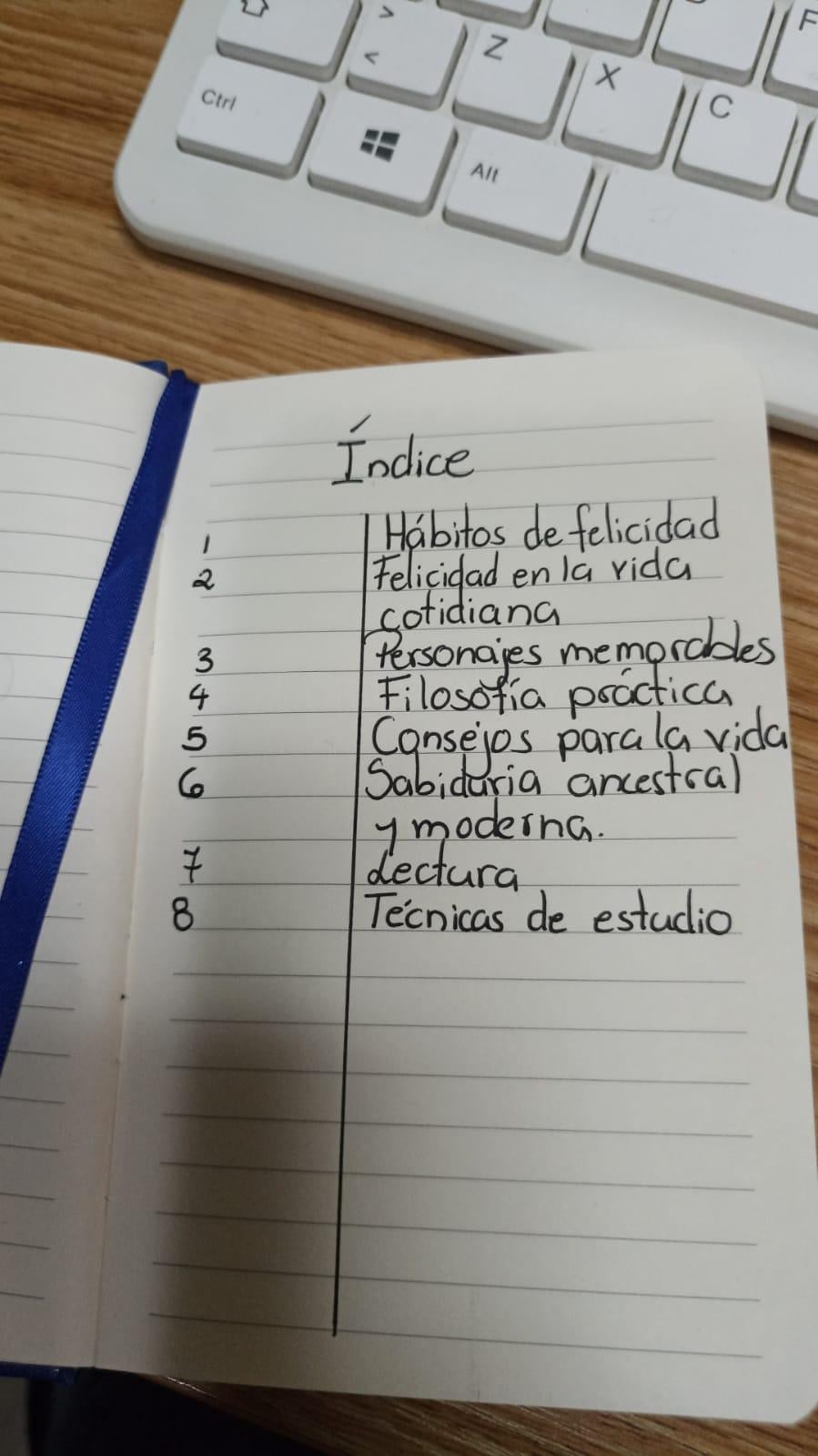 Commonplace book for everyday life. - student project