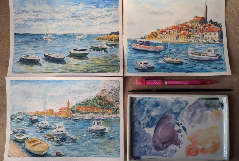 Water and boats