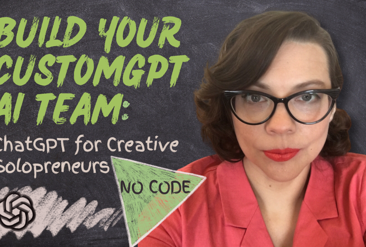 Build your customGPT AI team - first skillshare class - student project