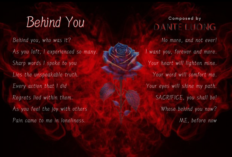 Behind You | Songwriting Project