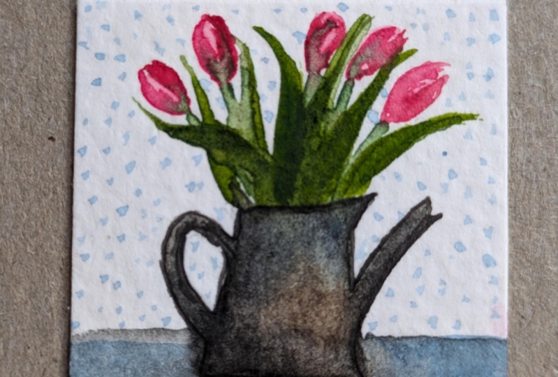 Miniature tulips
