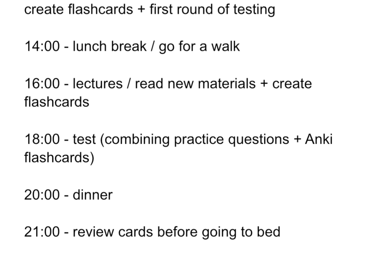 How I am planning on using Anki to improve my studies - student project