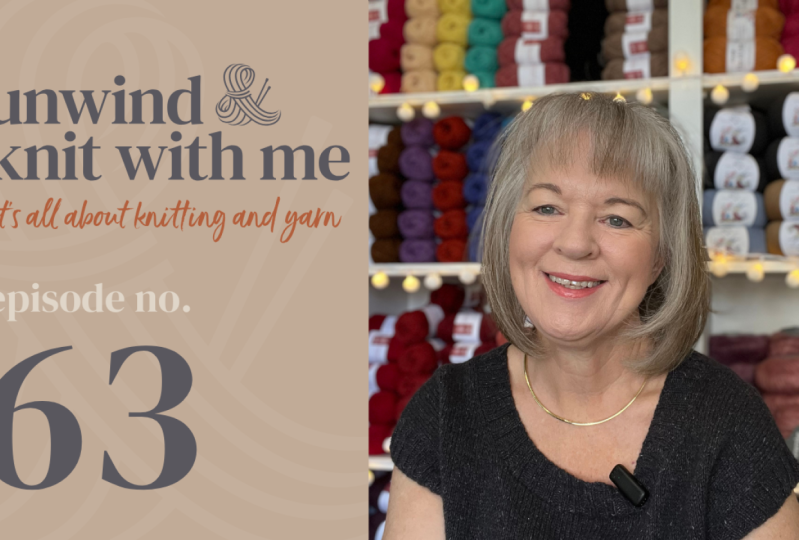 My Youtube channel Unwind and Knit with Me