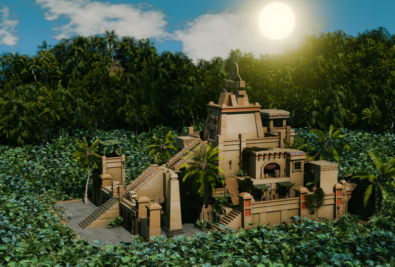 Aztec Temple