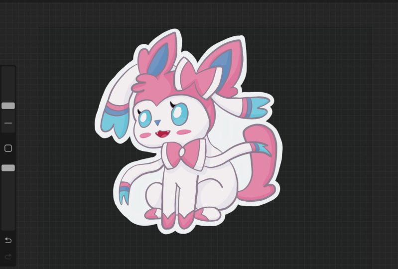 My first sticker drawing